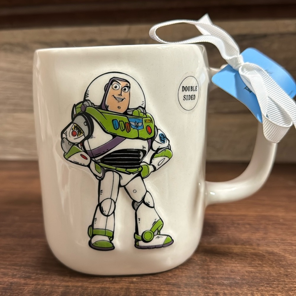 Super Cute 🥰 Rae Dunn Pixar Buzz Lightyear Toy Story Movie Mug - NEW